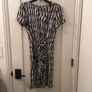 Knit Diane Von Furstenberg wrap dress